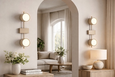Підвісна люстра Elko-Lighting Mono Ecru 2 точки світла GX53