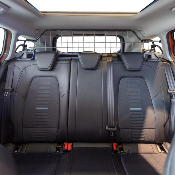 Сітка для собак Travall Ford Focus (2018-): автомобільна перегородка для собак, захист багажника, міцне сталеве сітка