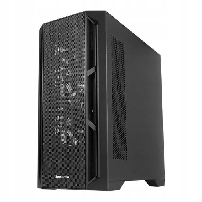 Корпус Chieftec GA-01B-M-OP E-ATX (без БЖ), з вікном, чорний