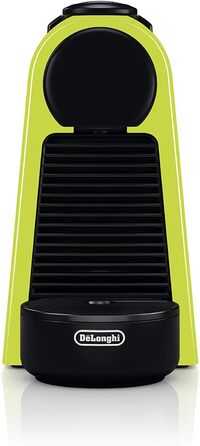 Кавова капсульна машина Nespresso De'Longhi Essenza Mini EN 85.L, 19 бар, компактна, набір капсул, лайм, без спінювача молока
