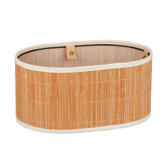 Relaxdays Bread Basket Paris made of Bamboo