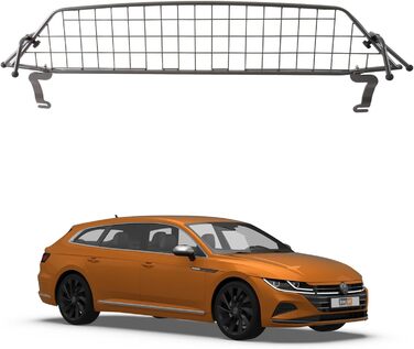Сітка для собак Travall Volkswagen Arteon (2020-): захист багажника, міцна сталева сітка для транспортування собак