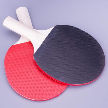 Набір для пінг-понгу портативний: 2 ракетки, 3 м'ячі, сітка, сумка для зберігання