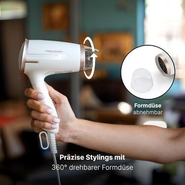 Фен ProfiCare® PC-HT 3009 шампань | Складаний, 1400W, 2 режими, холодний обдув, захист від перегріву