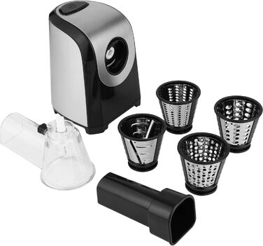 Електричний нарізник для овочів COOCHEER з нержавіючої сталі, 150W, 5-ти клинковий, для картоплі, моркви, цибулі