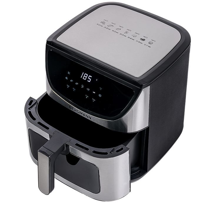 Аерофритюрниця Bergmann 8L Air Fryer 1800W 7в1 з сенсорною панеллю