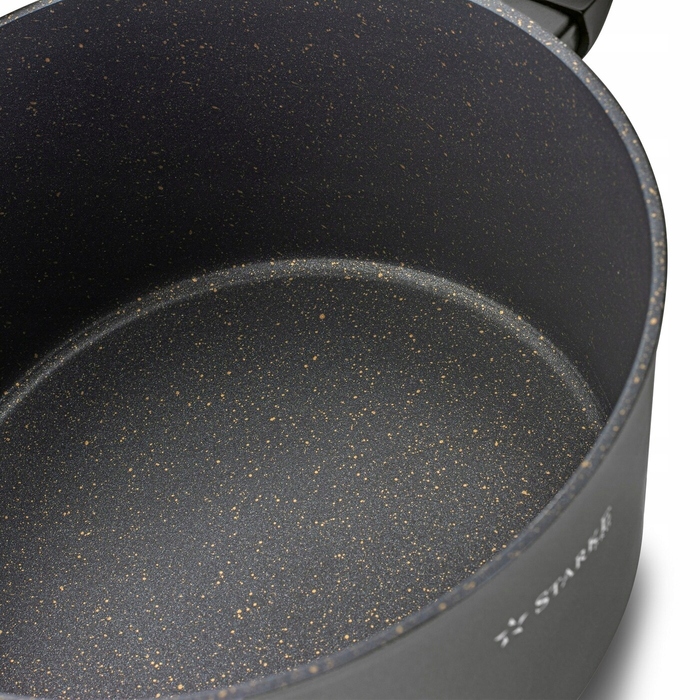 Каструля традиційна Starke Pro Dark Gold, 6 л