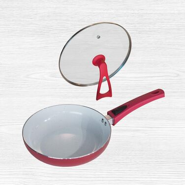 Набір сковорідок Duo 2 Magic Premium (3 шт.) – 28, 24 та 20 см, з кришкою, знімний ручка, для всіх типів плит