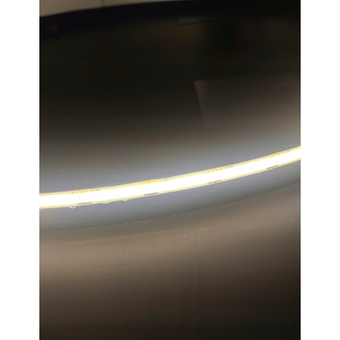 Прямокутне LED-дзеркало у ванну кімнату з підсвіткою, 80x50 см