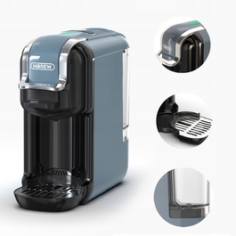 Капсульна кавомашина HiBREW H2B-GR, 20 бар, сіра