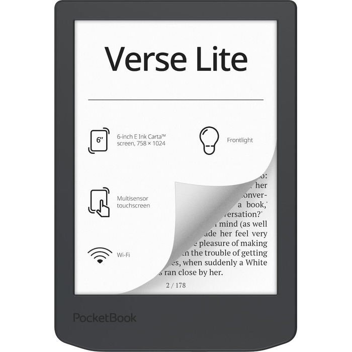 Pocketbook Verse Lite - електронна книга, eReader