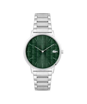 Годинник чоловічий Lacoste Crocorigin Quartz (зелений) - сталевий або шкіряний браслет