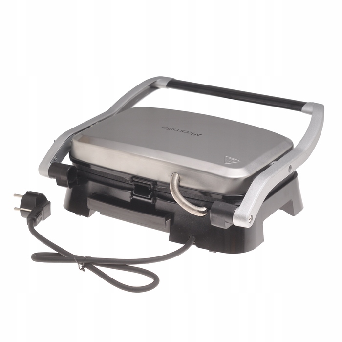 Електричний контактний гриль Kamille KM6707, складаний, чорний, 1500 Вт