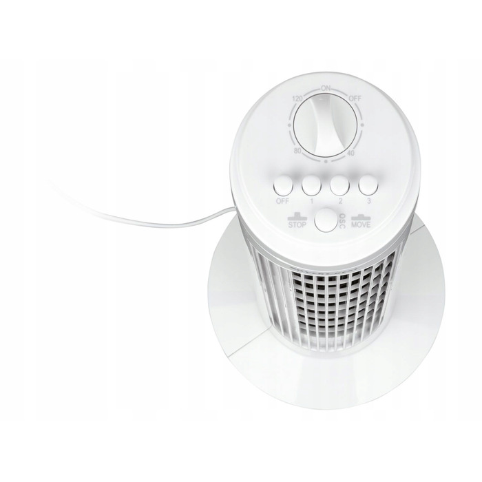 Колонний вентилятор SilverCrest STV 50 F1, білий