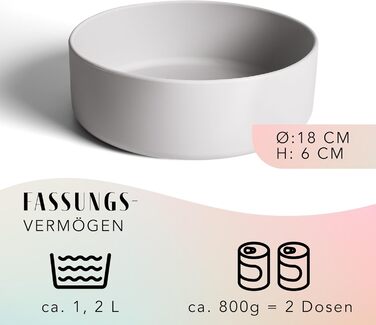 Миска для собак Ne&no® Silikon 1200 мл - неслизька, сірий камінь | Миска для їжі та води для маленьких та середніх собак