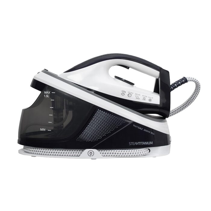 Праска з парою Silva Homeline DBS 580: 2600 Вт, керамічна підошва, 1.5л резервуар, 8 бар, автоматичне регулювання пари, захист від накипу та протікання, самоочищення, ECO-режим, автоматичне вимкнення