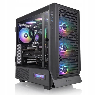 Корпус Thermaltake Ceres 500 TG ARGB Black Midi Tower ATX, чорний