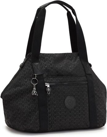 Сумка Kipling ART середнього розміру з фірмовим принтом (Signature Emb) - оригінал