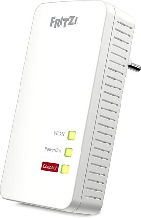 Адаптер FRITZ!Powerline 1260 (1200 Мбіт/с, точка доступу Wi-Fi, для медіа-стримінгу та NAS), білий