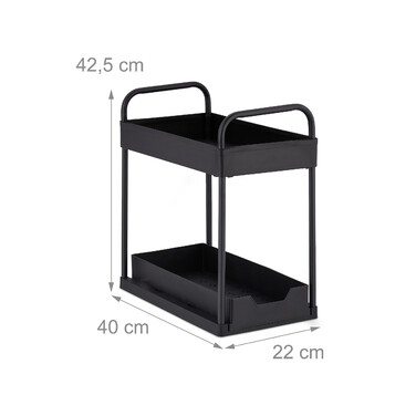 Relaxdays Extendable Under Sink Shelf