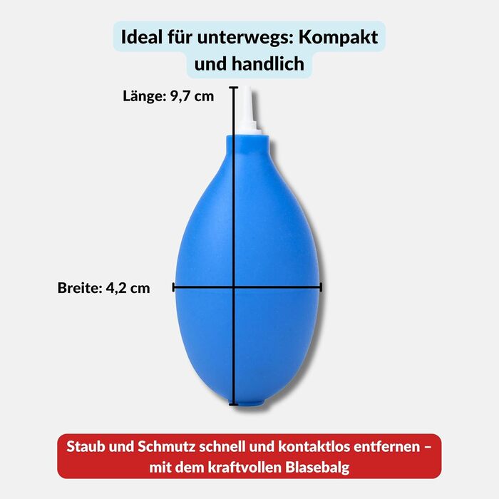 Набір для чищення камери Lens-Aid 3в1: повітряний насос, олівець для чищення та 5 мікрофібрових серветок – для сенсора, об'єктива, камери, дисплея, фільтрів, оптики. Ідеальний для фотоаксесуарів та техніки.