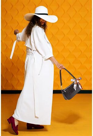 Сумка жіноча через плече крокодиляча шкіра ретро вінтаж коричнева #2 – маленька сумка-міні, класична сумка-шопер