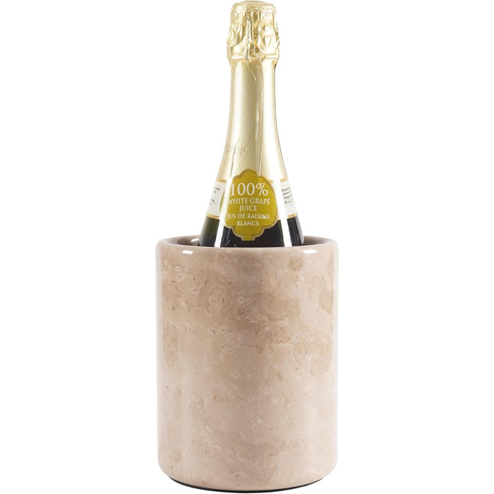 Radicaln Marble Wine Cooler Oceanic 16.5cm - Handcrafted Bar Accessory, Wine & Champagne Chiller - Bottle Holder for Bar Decor (Verona)