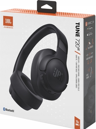Бездротові накладні навушники JBL Tune 720BT, чорні