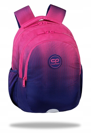 Багатовідсіковий шкільний рюкзак CoolPack, синій/рожевий, 21 л