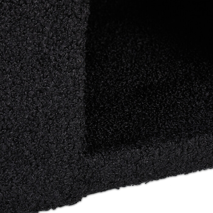 Relaxdays Black Cat Cave with Cushion