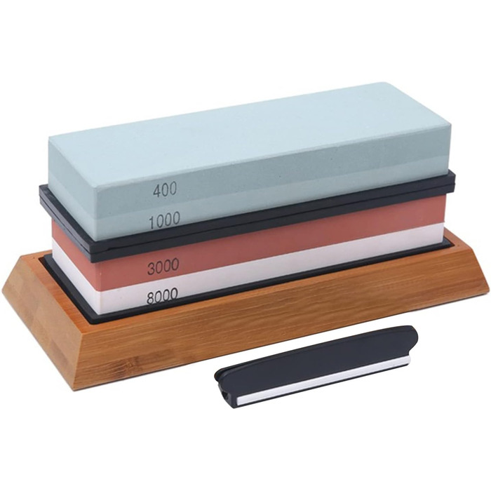 Набір інструментів Kavolet для шліфування та полірування, 400/1000, 3000/8000, з бамбуковою основою та регулюванням кута