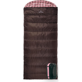 Сплячий мішок TETON Sports Celsius Regular, флісовий, коричневий/рожевий, -18°C/0°C