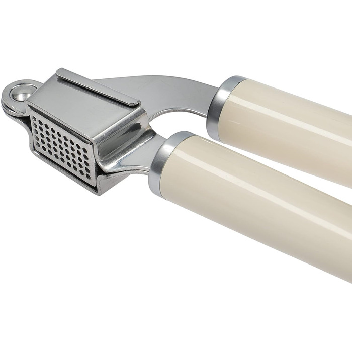 Прес для часнику KitchenAid Empire Red (Мандарин) з нержавіючої сталі, придатна для миття в посудомийній машині