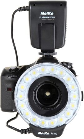 Рінглайт Makro Ringblitz FC-110 для Canon/Pentax DSLR/SLR камер - світло для фото та відео