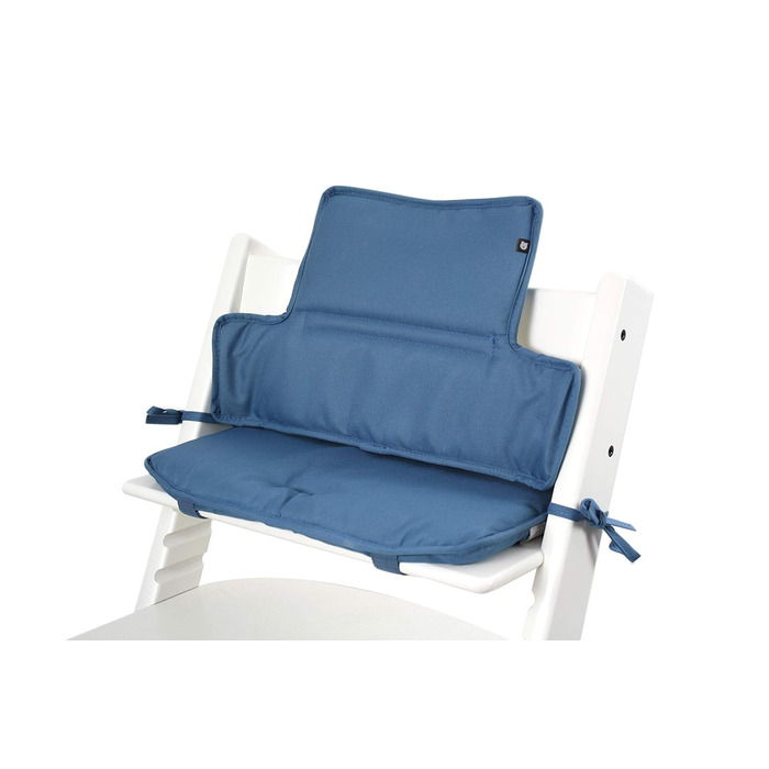 Подушка Tinydo® для стільчика Stokke Tripp Trapp, темно-синя, сидіння з XXL-амортизацією, протиковзна, аксесуар для дитячого стільчика