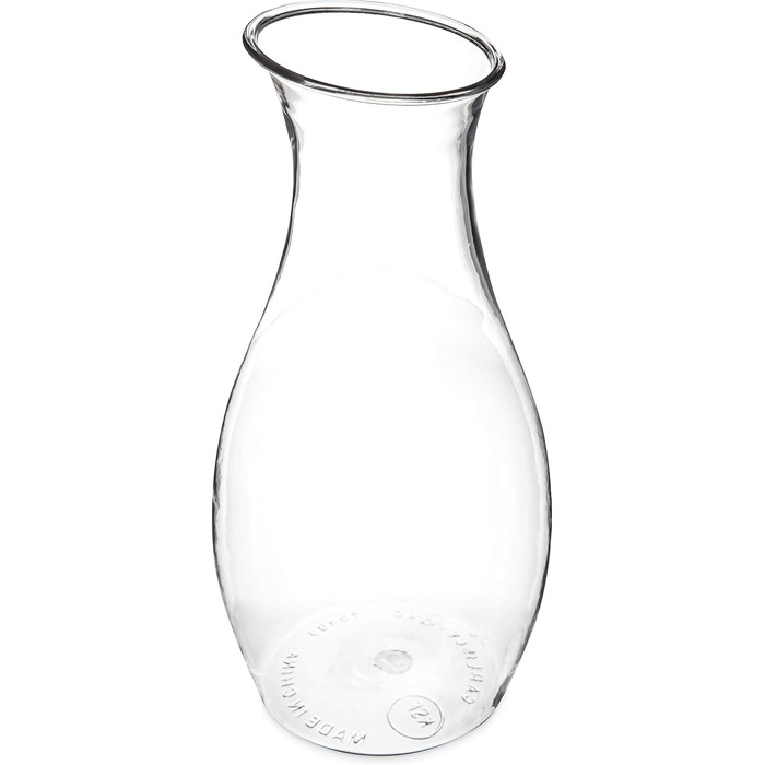 Carlisle 7090307 Cascata Carafe made of shatterproof polycarbonate, 1.5L, clear