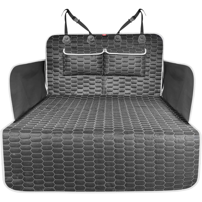 Захист для багажника автомобіля Oasser для собак з боковими та захистом краю вантажного отвору, універсальний, водонепроникний, стійкий до подряпин, нековзний, килимок для багажника