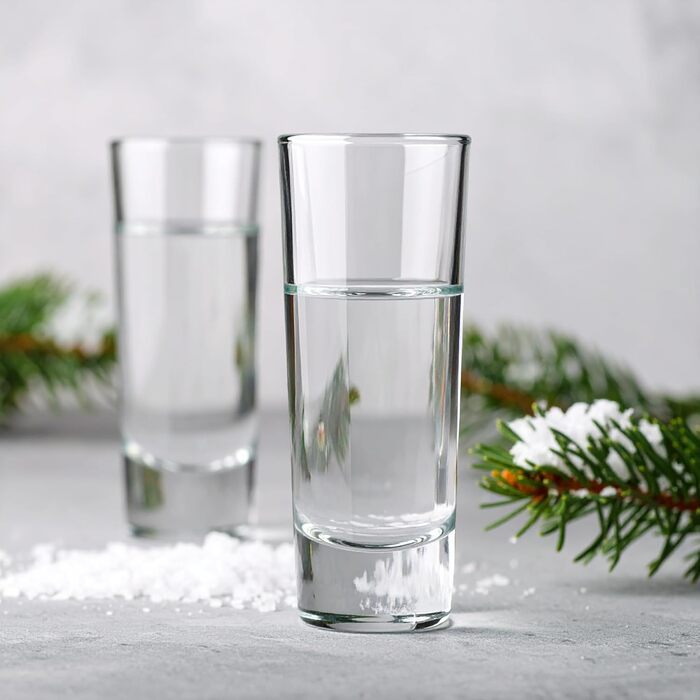 Набір склянок для шнапсу Glasmark KROSNO 1992 (12 шт) 65 мл, прозорі, для мийки в посудомийній машині