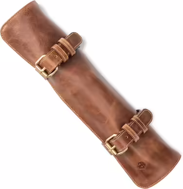 Chef's Knife Bag Leather - Genuine Leather Chef's Knife Roll Large – Knife Bag Chef's Knife Lockable - Chef's Bag Sam
