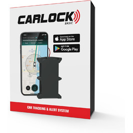 Carlock Basic GPS трекер для авто з сигналізацією, цифровий пристрій для відстеження з додатком, миттєві сповіщення про підозрілу активність