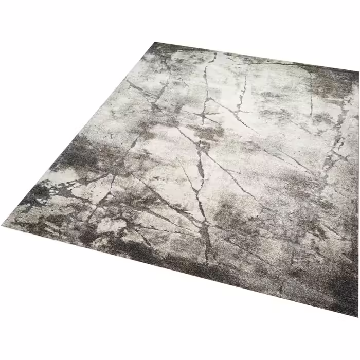 Carpet Dream DESIGNER CARPET Living Room Abstract Natural Tones Anthracite Gray Cream Beige Size 120x170 cm