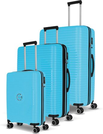 Валіза Travelite ORBITA, середній, розширювана, 67 см, 68-78 літрів, турквіс (колір), з TSA замком та міцною оболонкою
