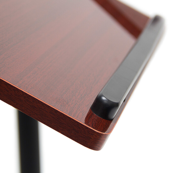 Relaxdays Adjustable Height Laptop Table Wood