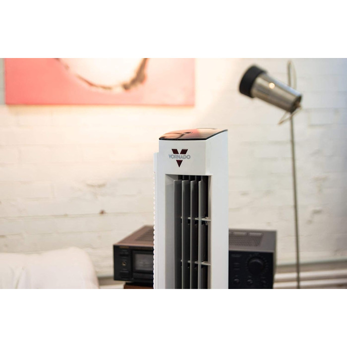Вентилятор Vornado Tower 108 см з пультом та таймером, 1020 м³/год, 5 швидкостей