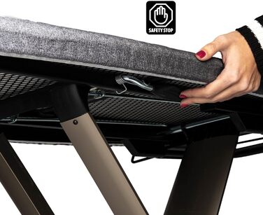 Стіл для прасування GoldVIP Dorado Extra Grande: 130x47 см, алюміній, регулювання висоти