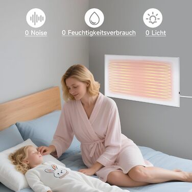 Інфрачервовий обігрівач Mursche 290W - електричний настінний обігрівач з захистом від перегріву для ванної кімнати