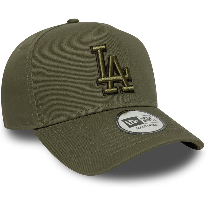 Кепка New Era Tonal Outline Dodgers Cap з вигнутим козирком, оливковий колір, для жінок та чоловіків