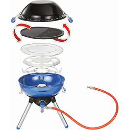Газовий гриль Campingaz Party Grill для кемпінгу, пікніка та фестивалів, антипригарна поверхня, універсальний готувальний пристрій
