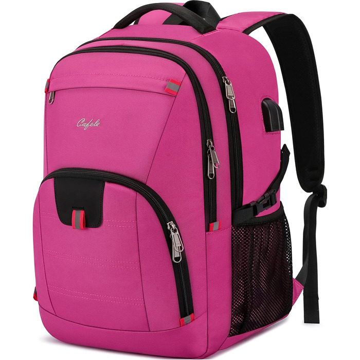 Рюкзак Cafele з RFID захистом та USB-портом для ноутбука, 17,3