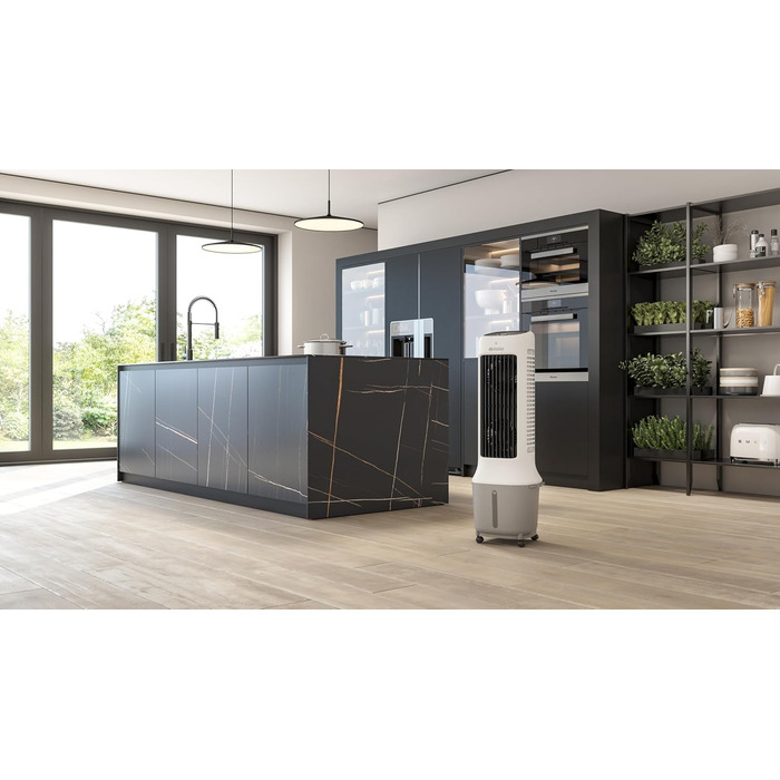 Вентилятор Olimpia Splendid Peler Tower - охолоджувач з таймером, 300 м³/год, 65 Вт, білий (10 л)